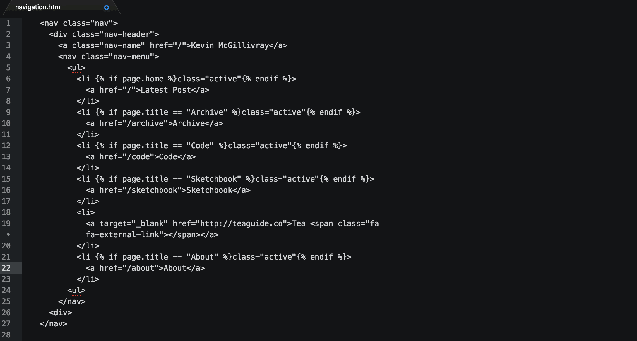 Highlighting text based on the syntax of the specific language you're writing